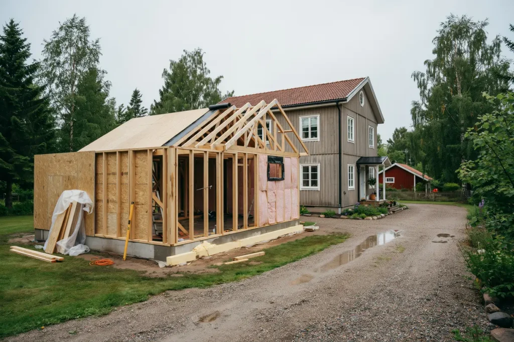 attefallsutbyggnad p villa regler grund isolering och smart planering f r extra boyta