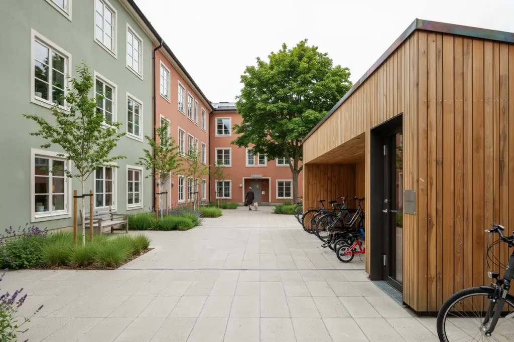 renovering av innerg rd och cykelf rr d i majorna g teborg